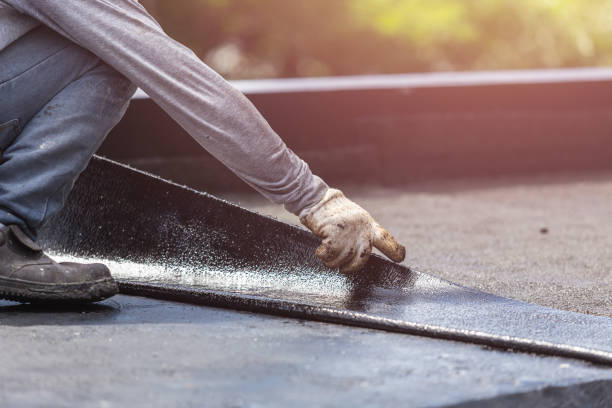 Professional Crawl Space Encapsulation technician working in Fairborn, OH